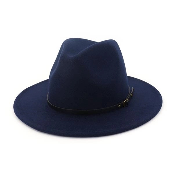 Classic Wool Fedora Hat 3