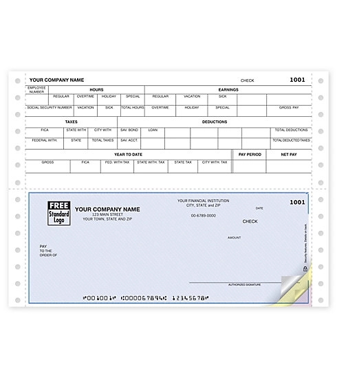 Continuous Bottom Payroll Check 1