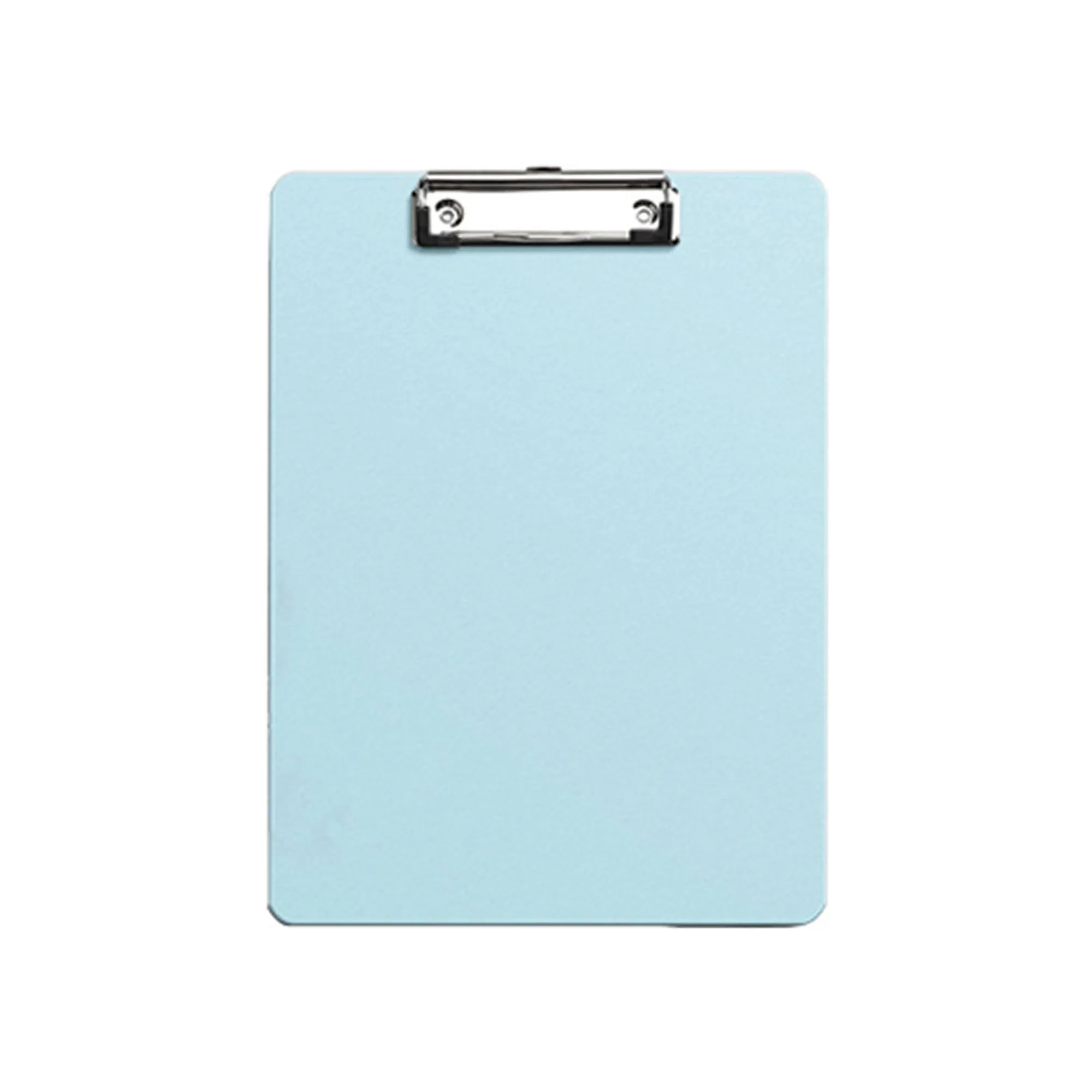 Plastic Clipboard With Low Profile Metal Clip 4