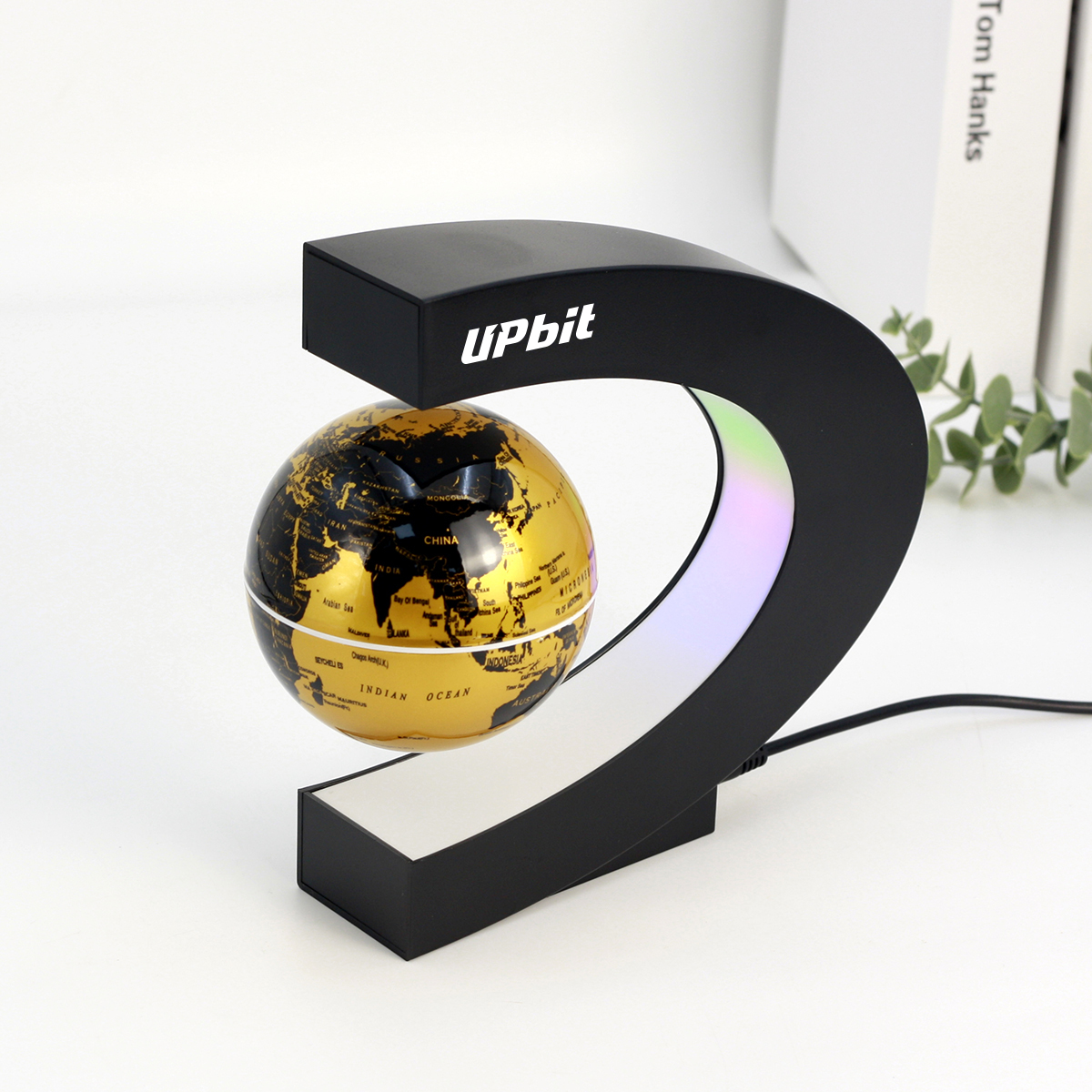 Illuminated Magnetic Levitating Globe 9