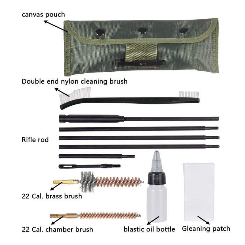 Gun Barrel Cleaning Maintenance Kit 4