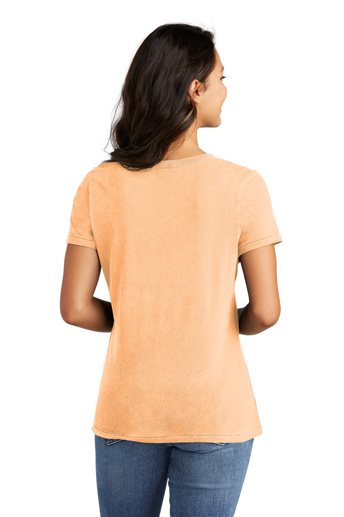 Port & Co Women's Beach Wash Garment-Dyed V-Neck Tee LPC099V 50