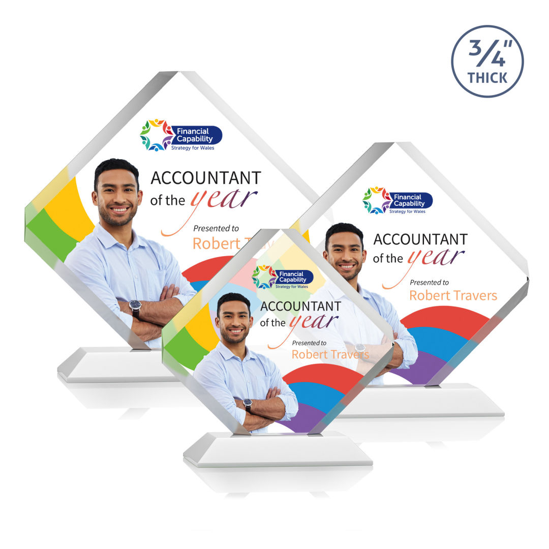 Toulon VividPrint™ Award - White