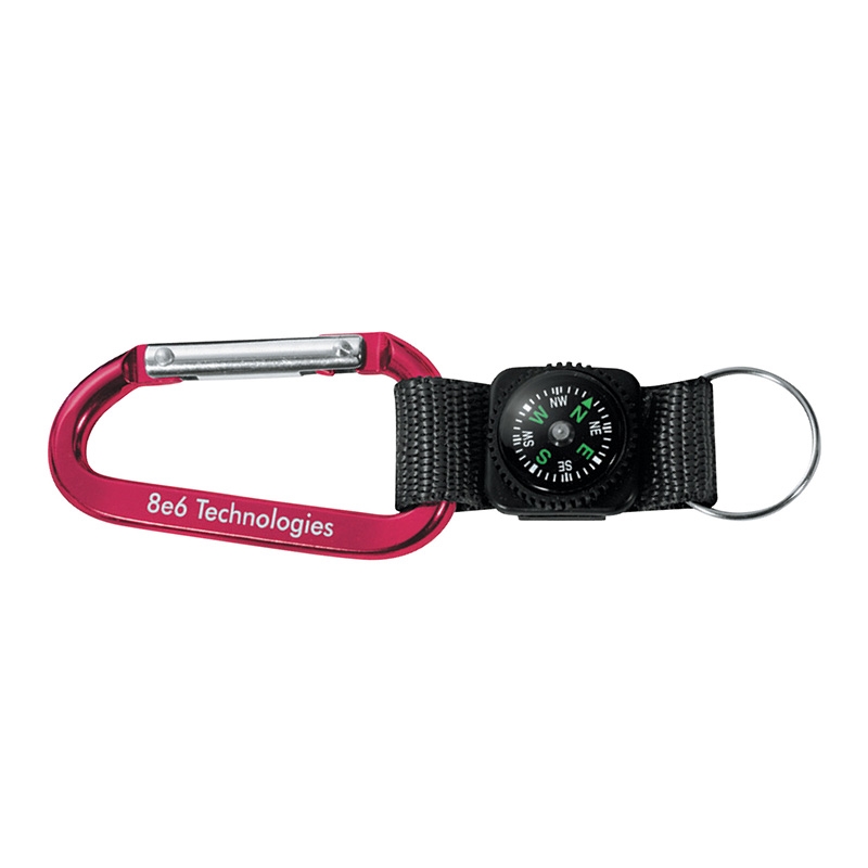 Busbee Carabiner with Compass 2