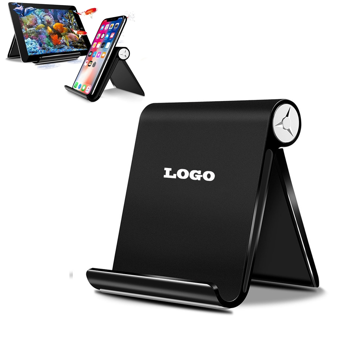 Adjustable Solid Phone Desk Stand 2