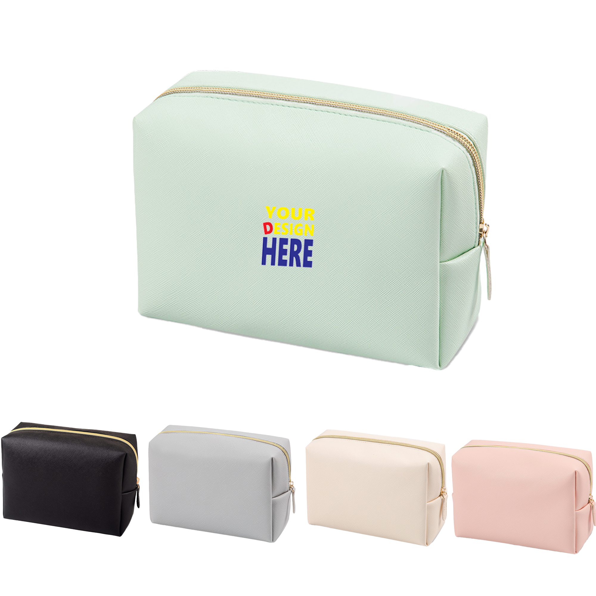Octagonal Cute Waterproof Makeup Bag Travel Toiletry Pouch 2