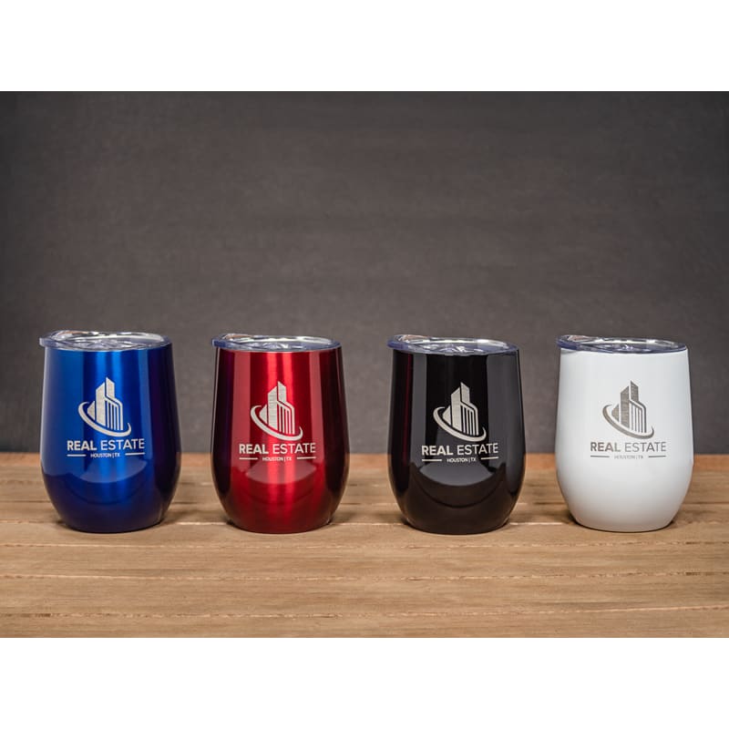 12 Oz. Custom Stainless Steel Wine Tumblers 19