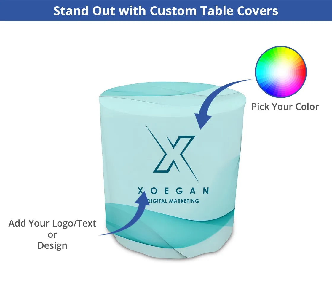 Round Fitted Table Cover (31.5" x 29") 4