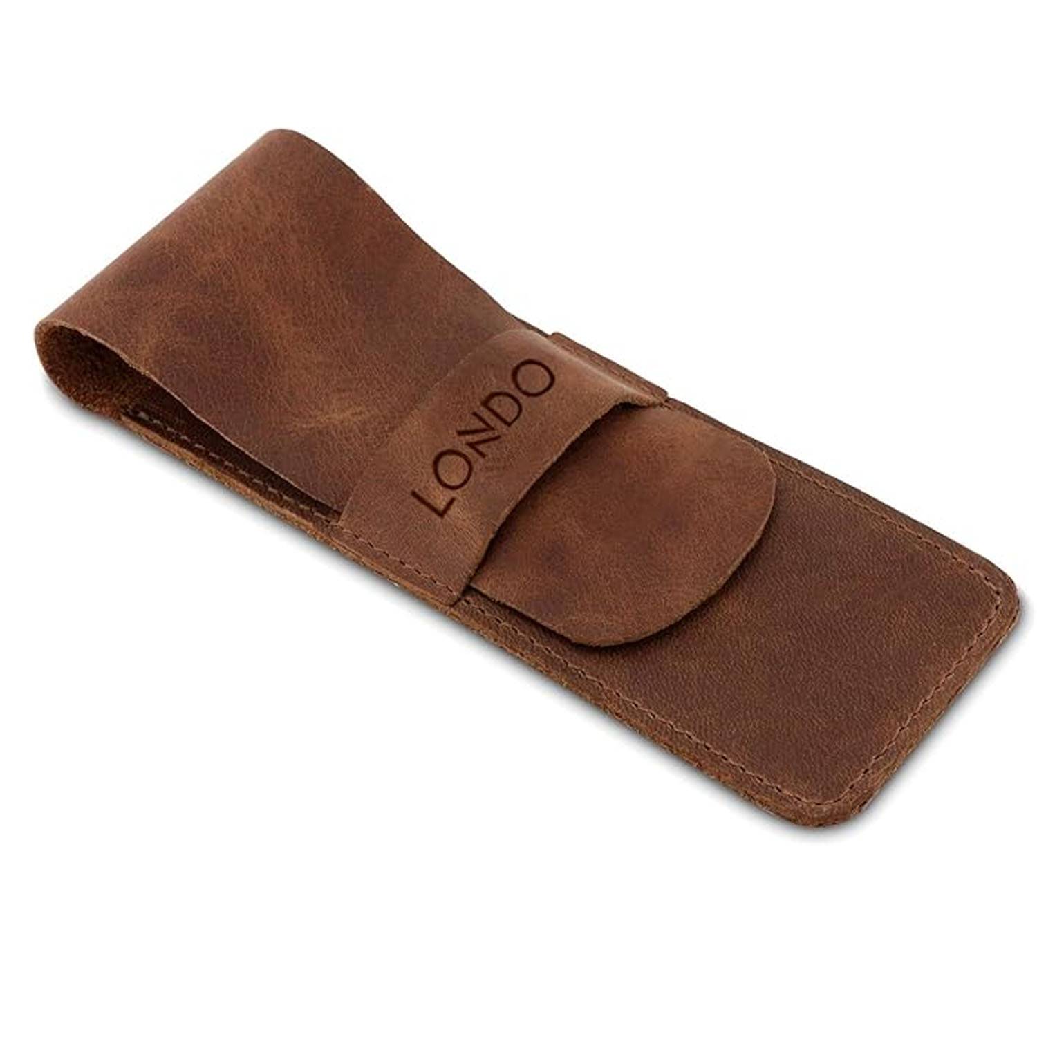 Leather Pen Case with Sleeve Cover 4