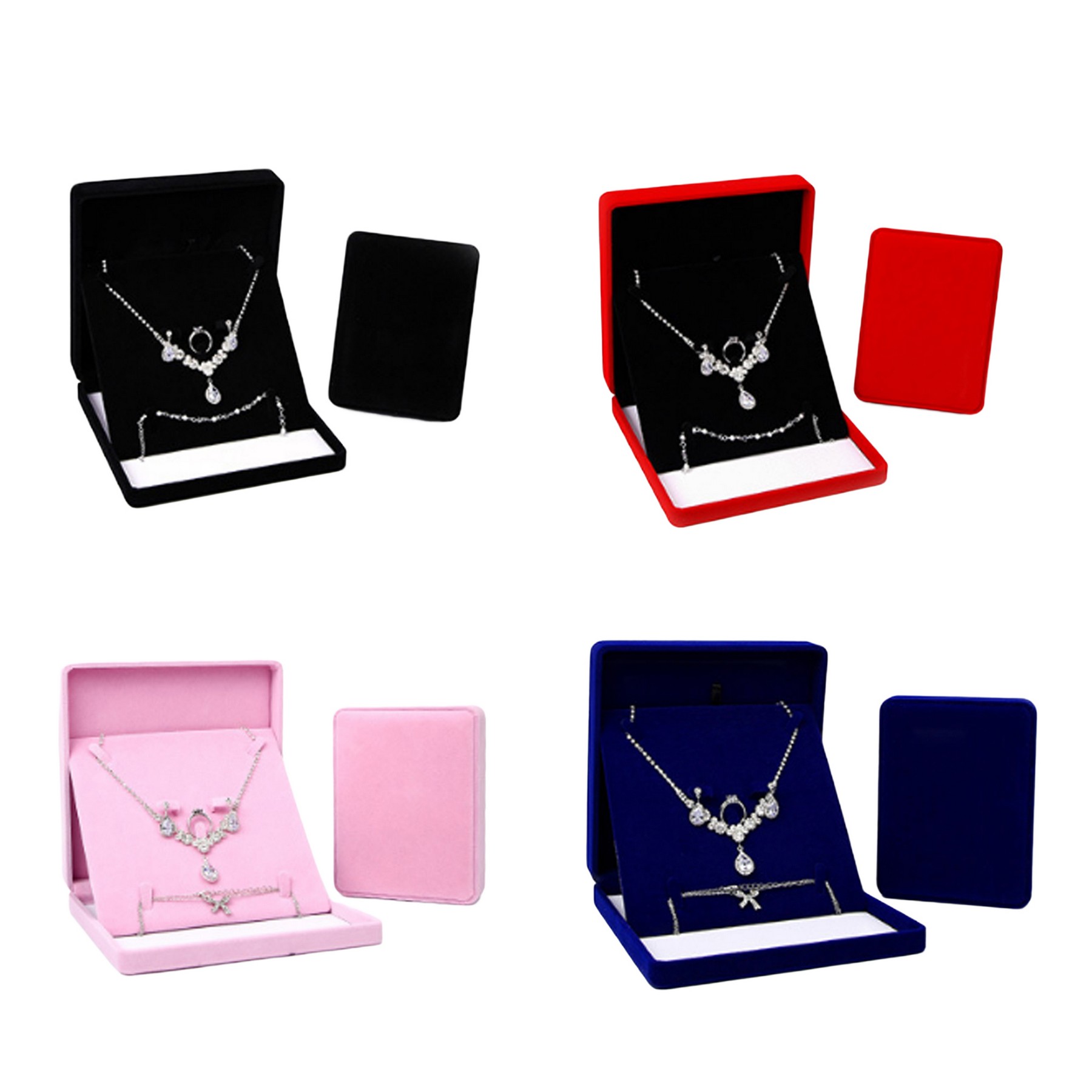 Velvet Jewelry Set Box 2