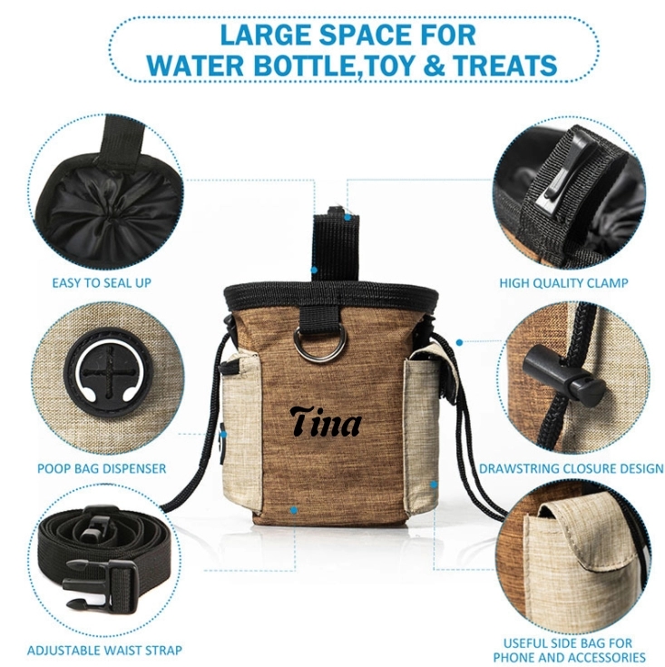 Dog Treat Pouch Pet Training Kit Bag 5