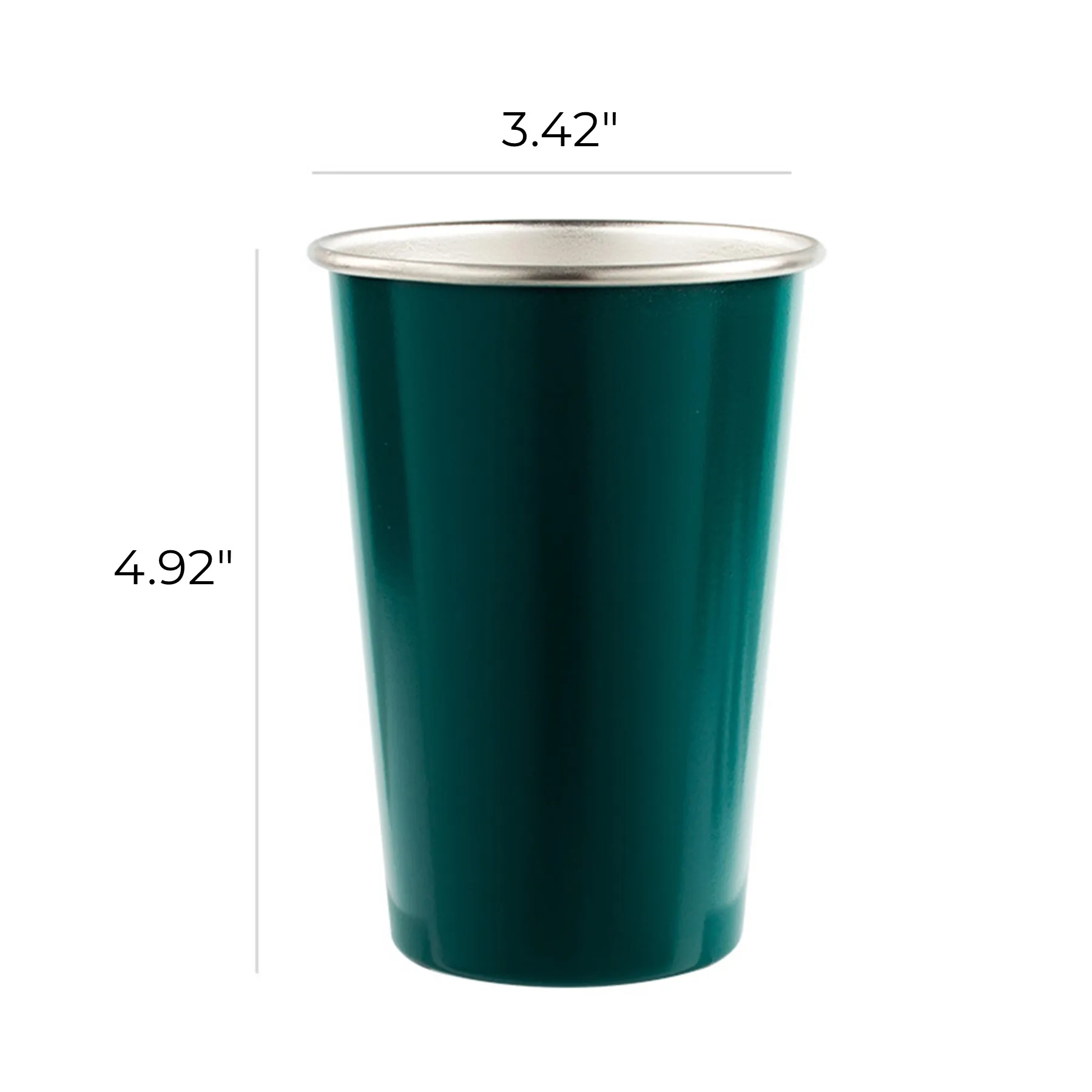 16oz Stainless Steel Beer Pint Cup 10
