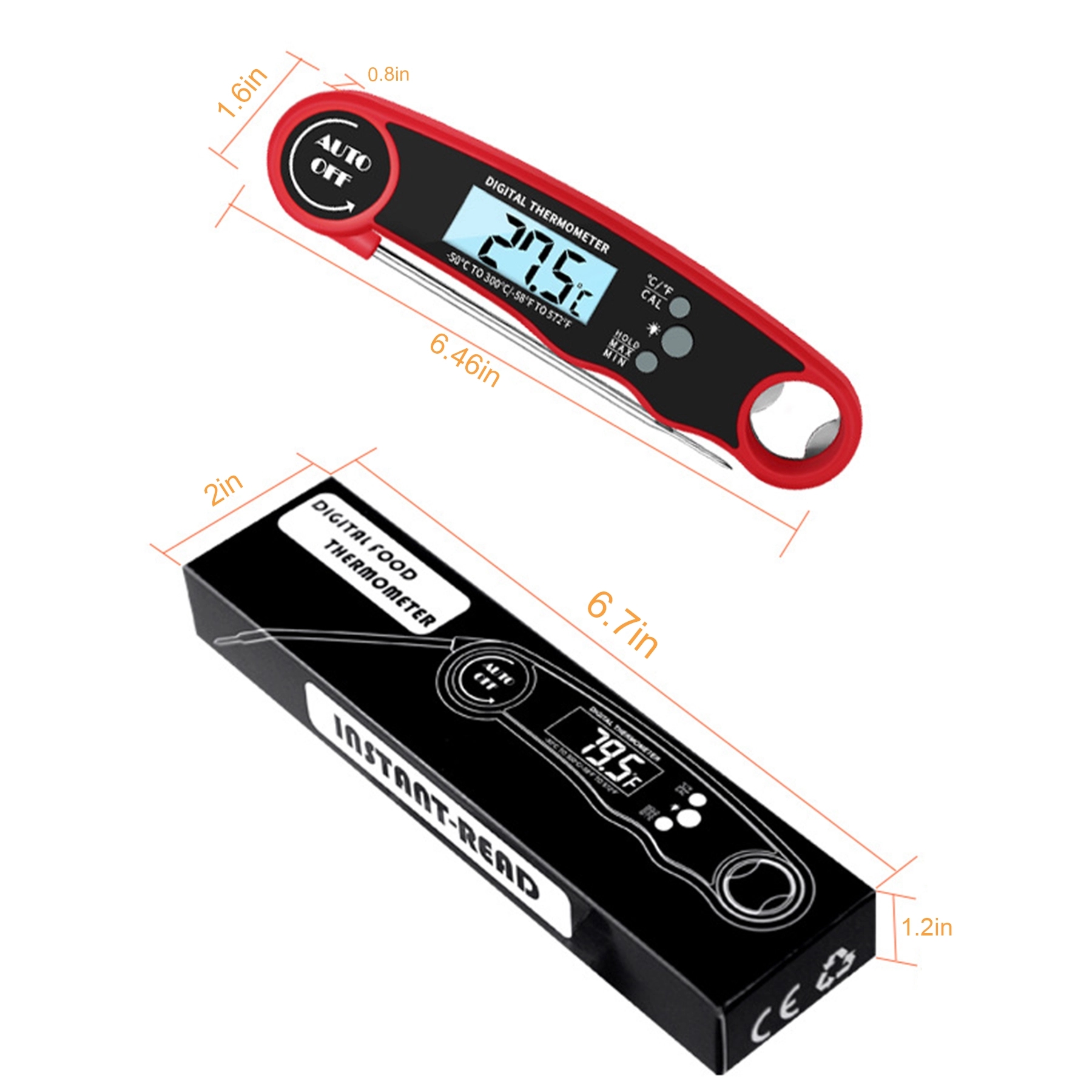 Instant Read Meat Thermometer 2