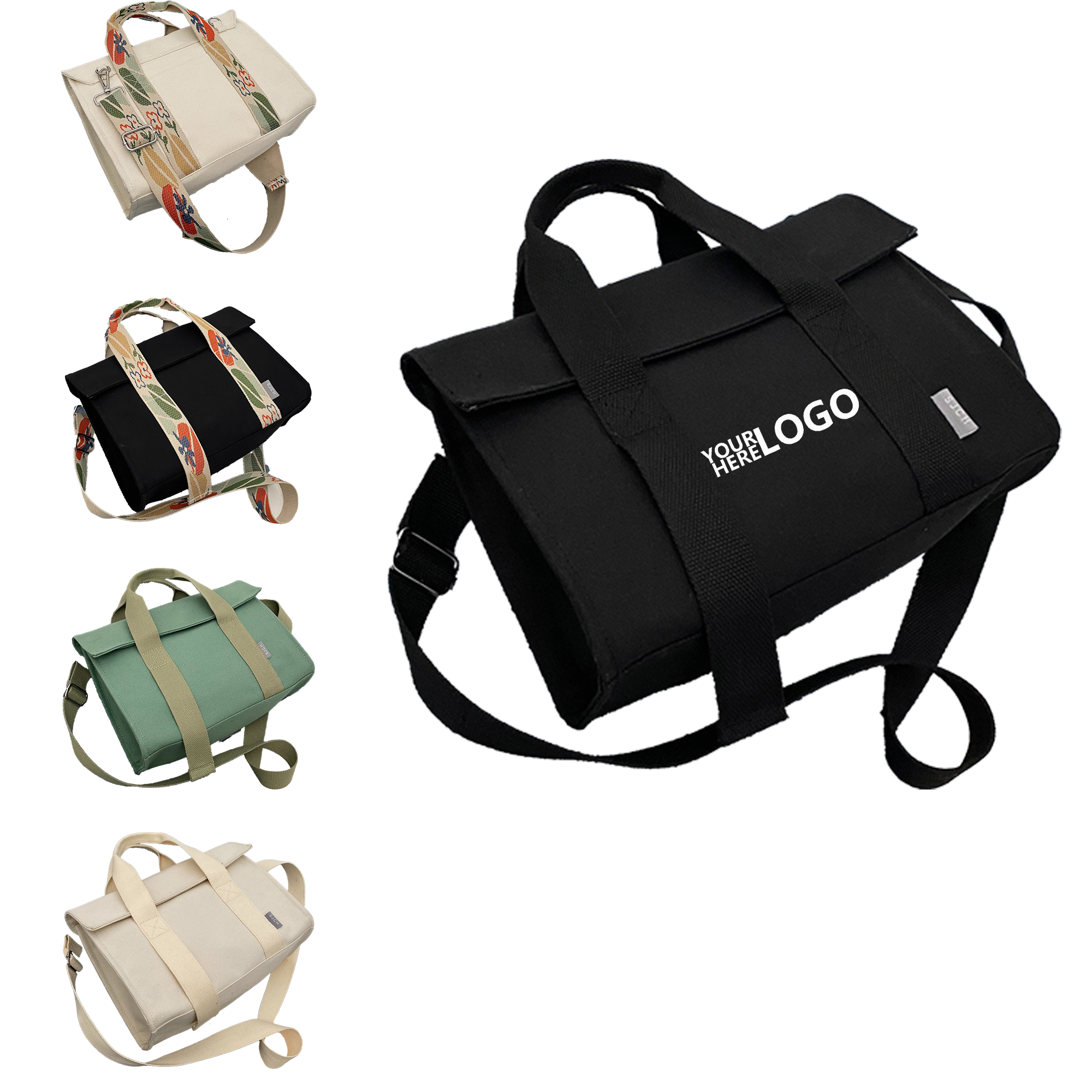 Cloth Material Shoulder Bag 2