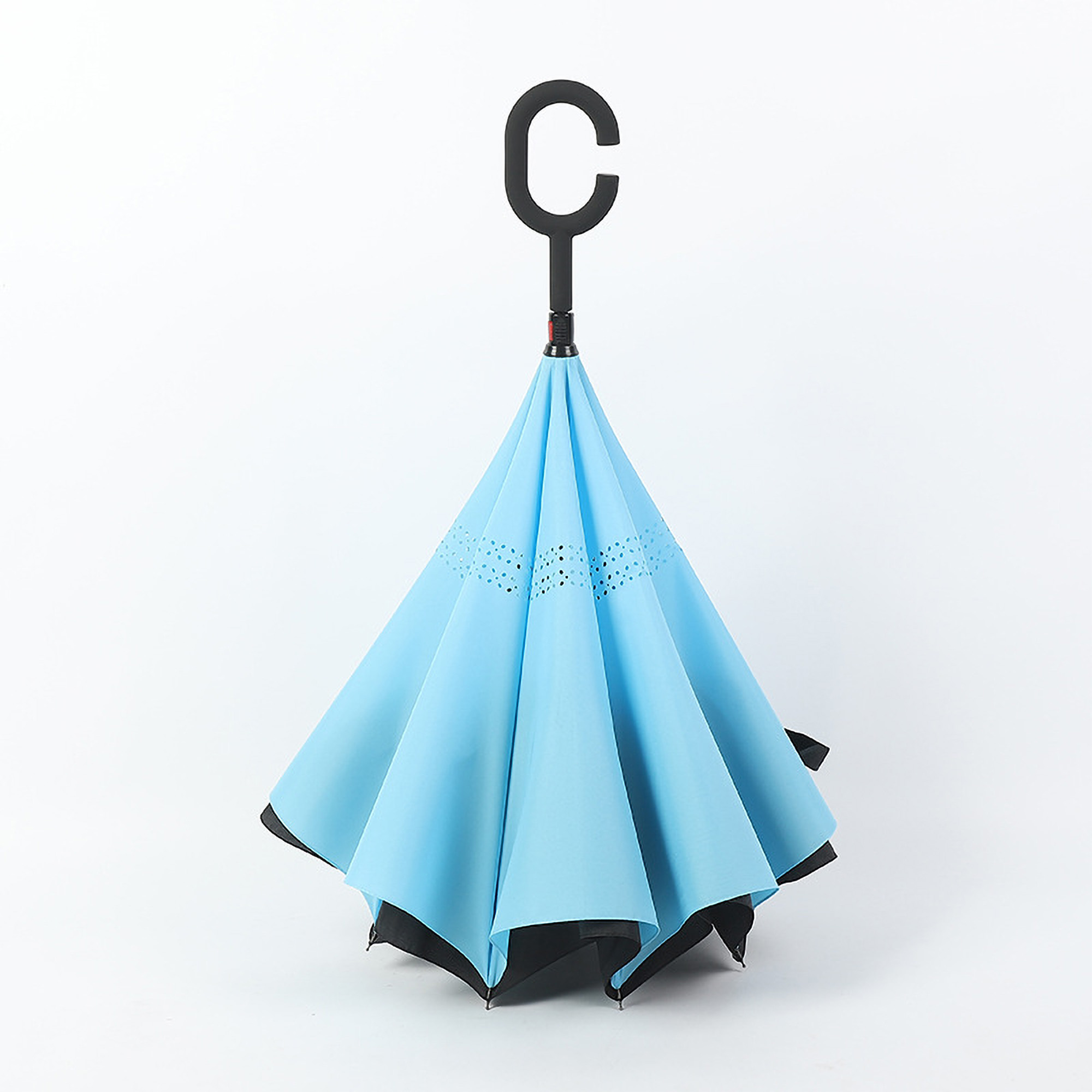 Large C-Handle Reverse Inverted Double Umbrella 8