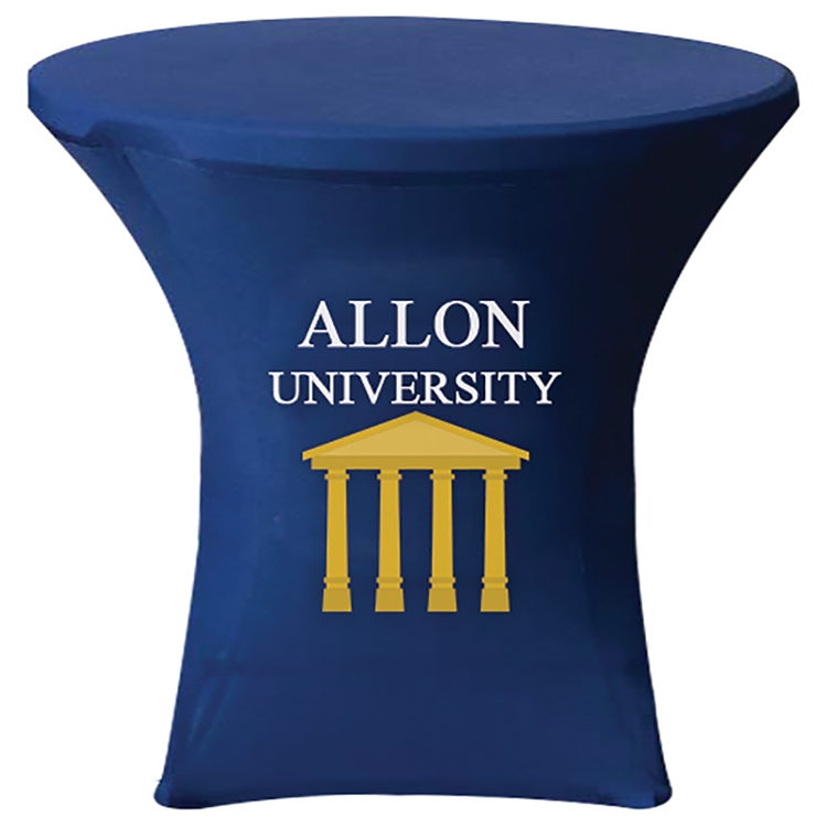 37.4" x 28.7" Round Stretch Table Cover 2