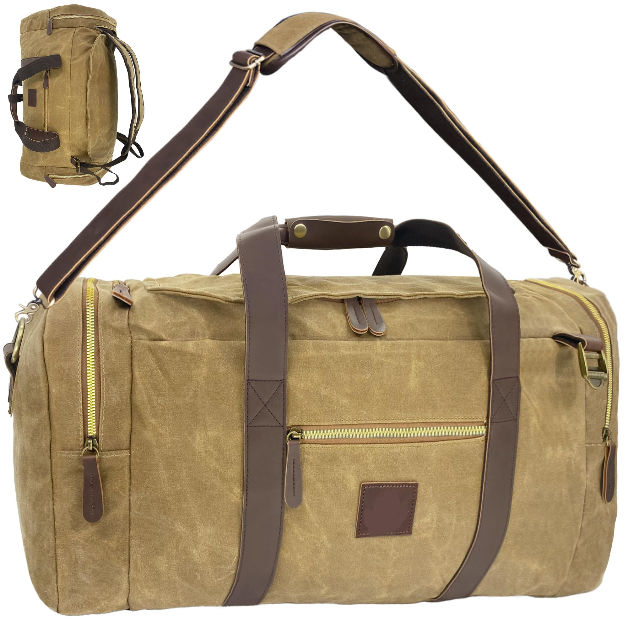 Canvs Backpack for Men Vintage travel High Capacity 6