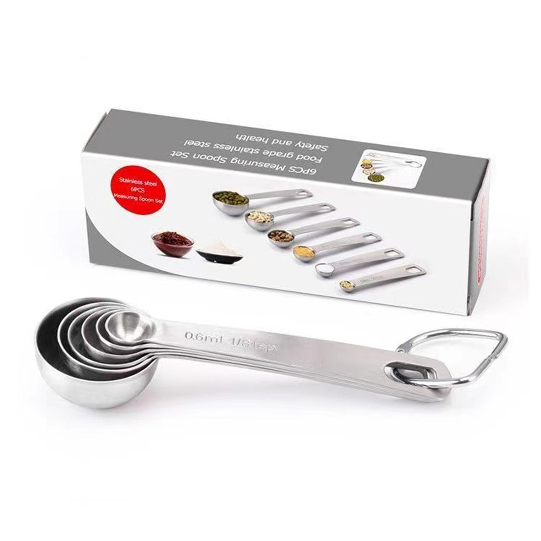 Measuring Spoon 6Pcs Set 2