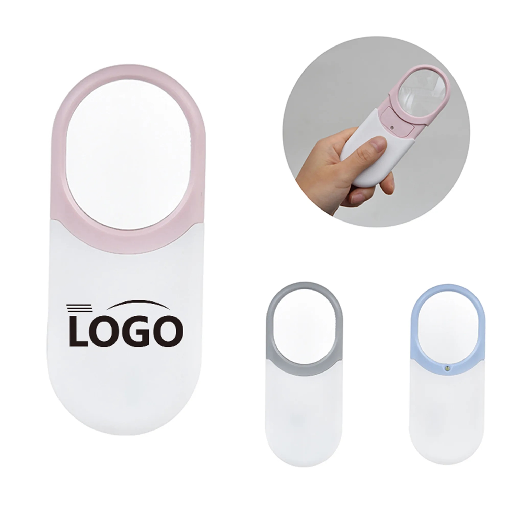 10X LED Lighted Handheld Magnifier 1