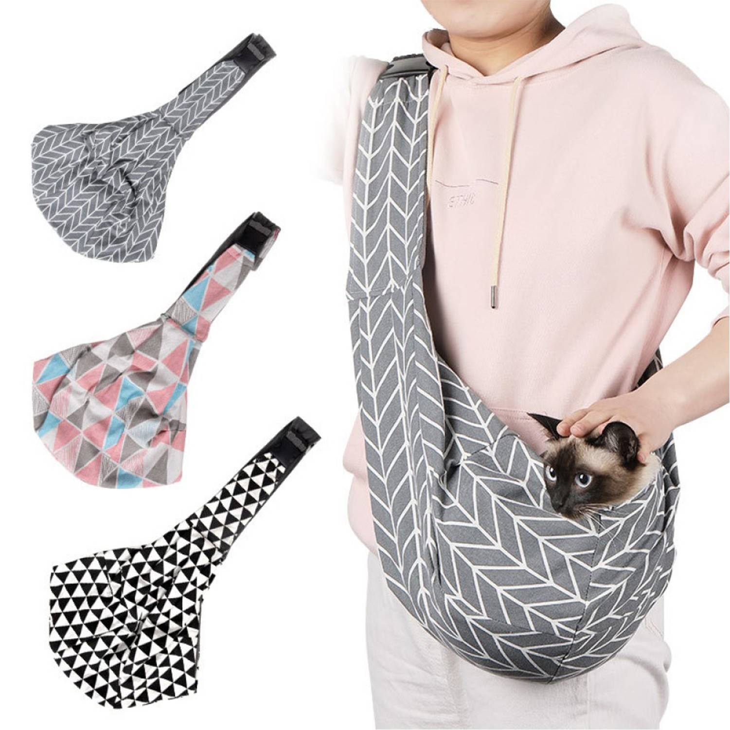 Pet Portable Crossbody Bag For Pet Travel 3