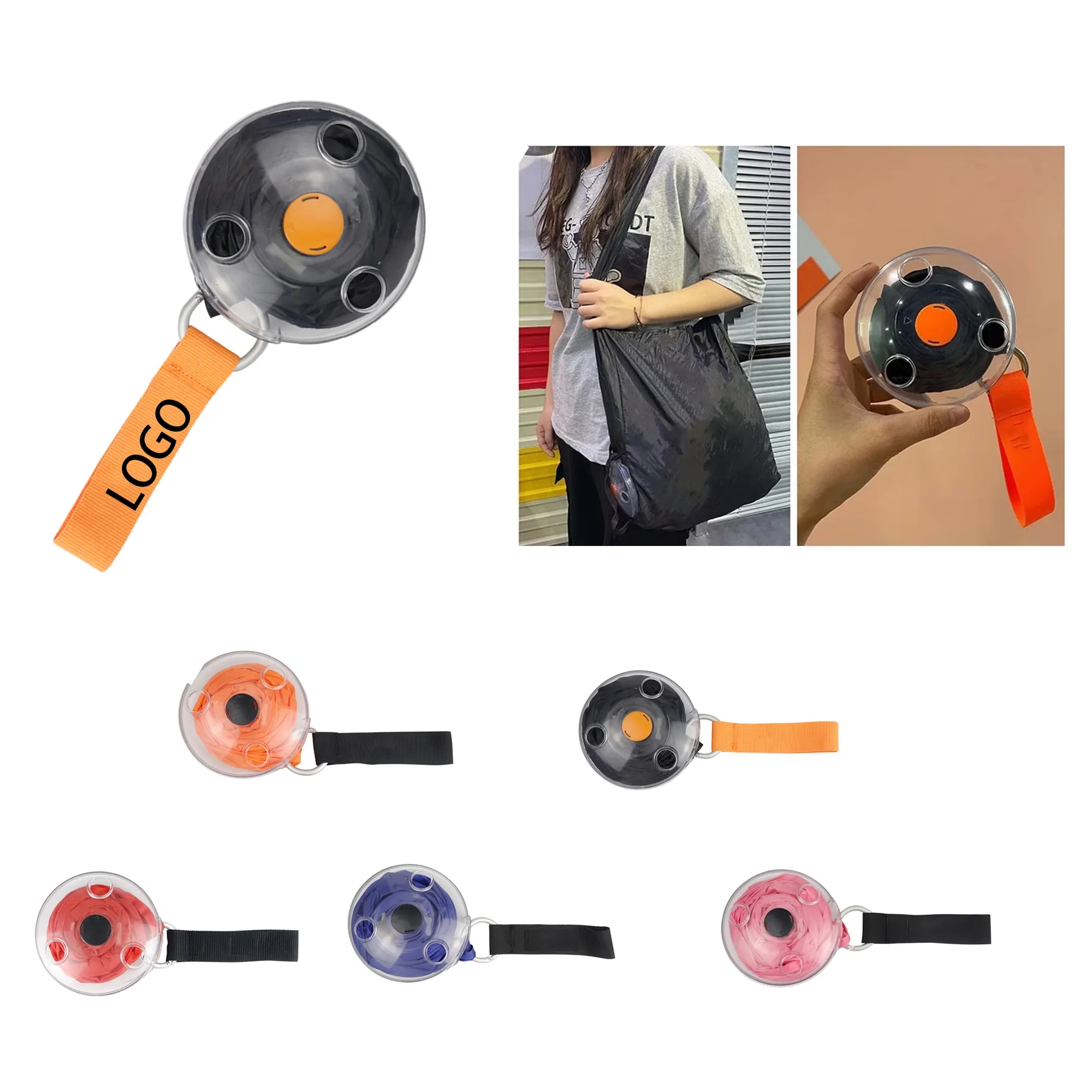Portable Foldable Telescopic Shopping Bag 10