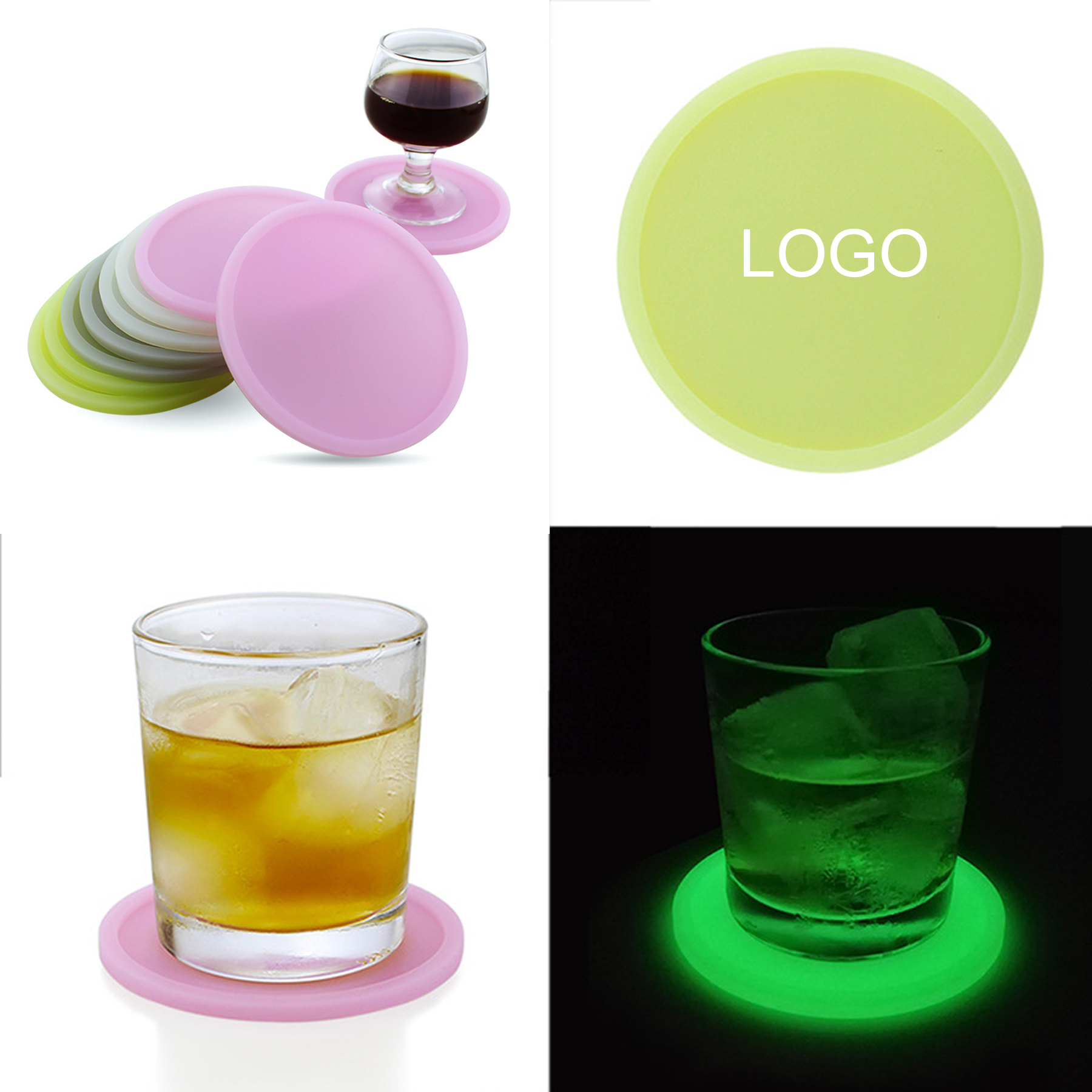 Round Luminous Coaster 1