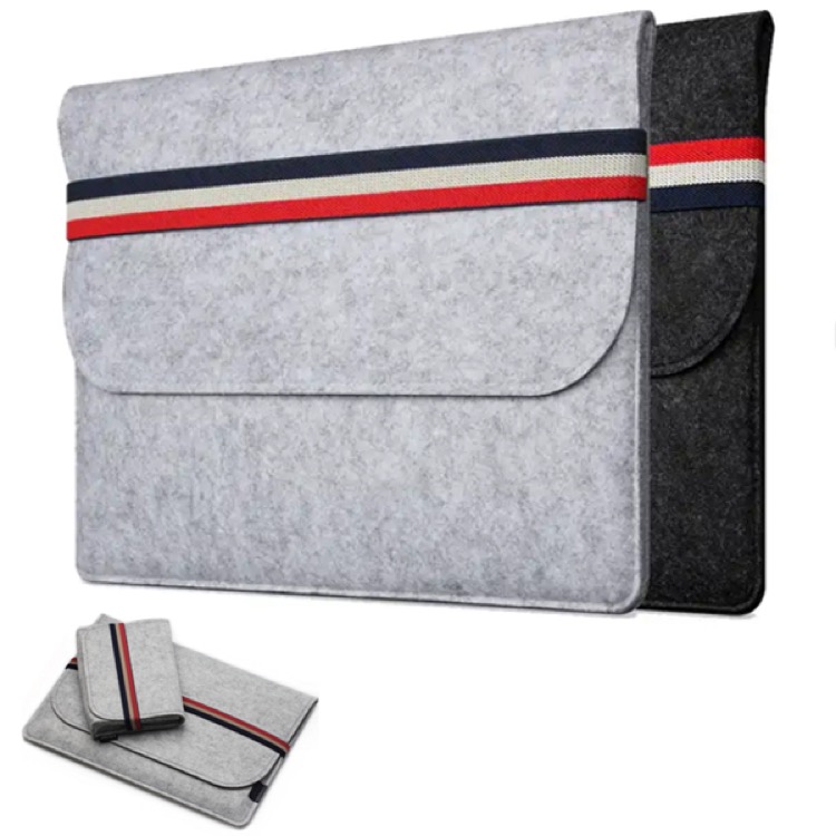 Two-In-One Felt Laptop Sleeve 7