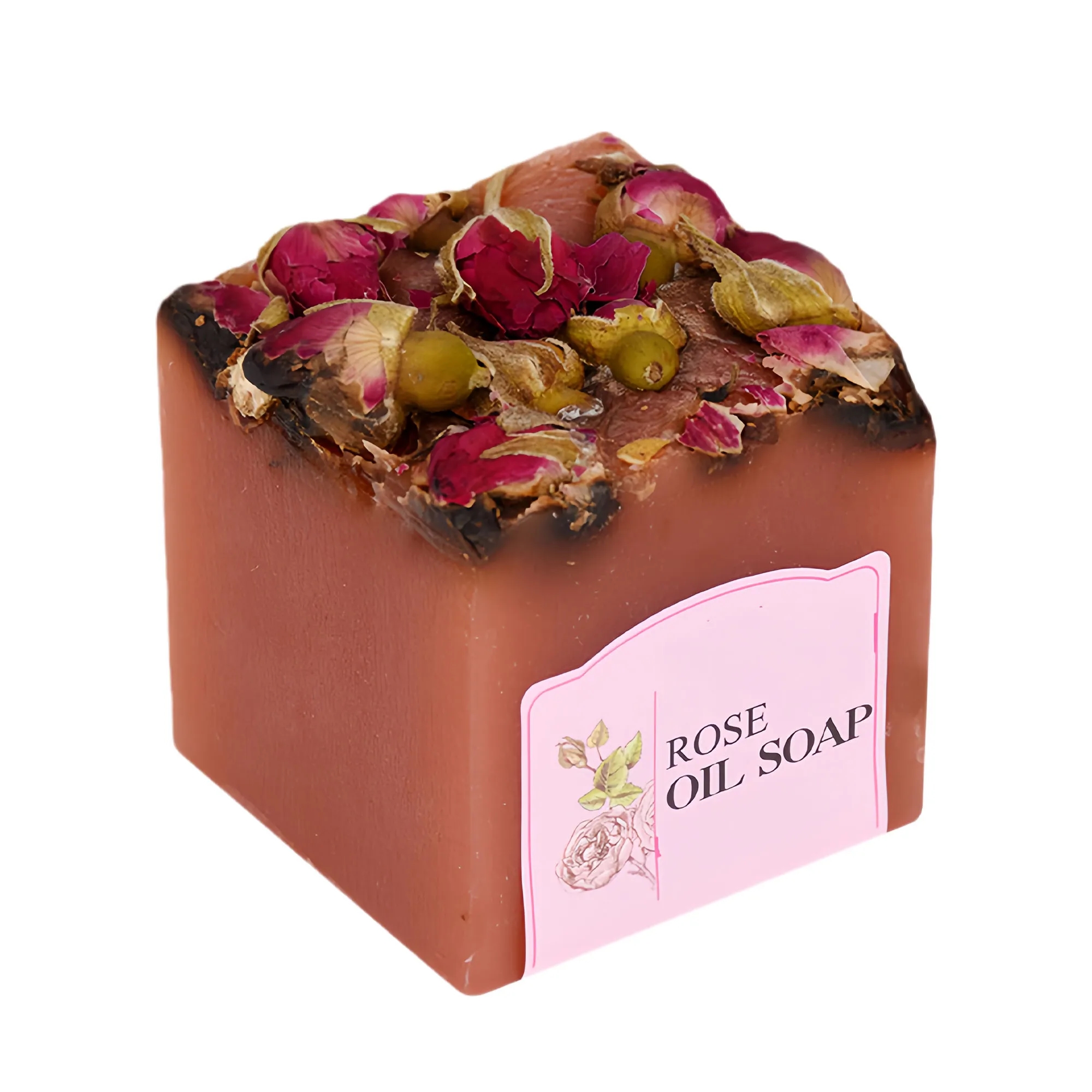 Natural Plant-Based Floral Essential Oil Soap For Cleansing 7