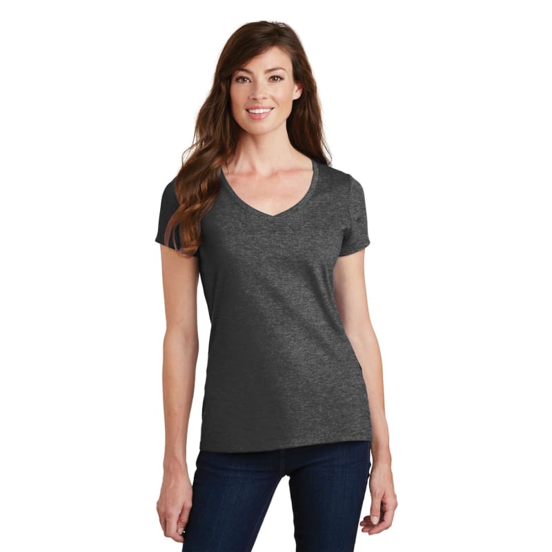 Port & Company Women's Fan Favorite V-Neck Tee. 105