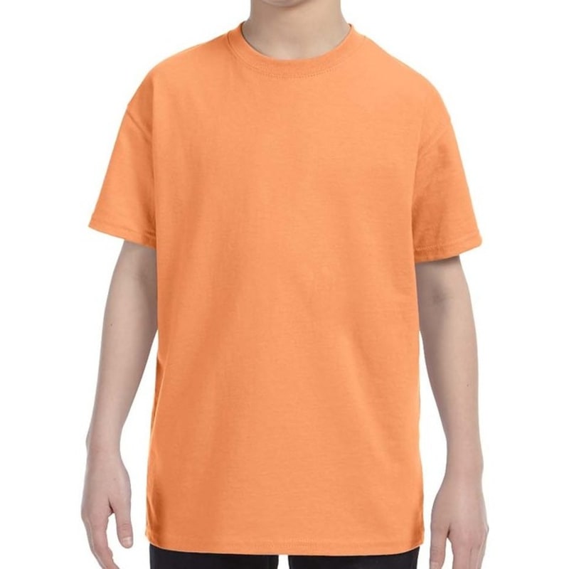 Custom Embroidered Youth Basic Cotton T-Shirts 37