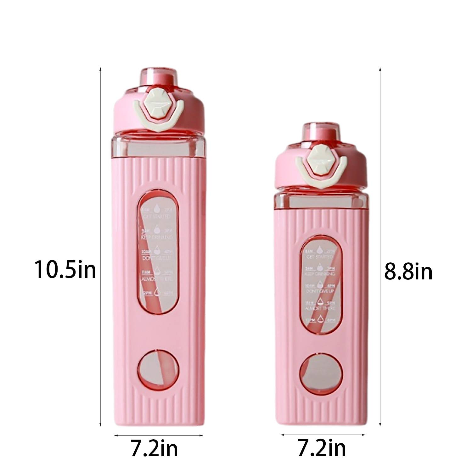 23/30oz Plastic Leakproof Water Bottle w/ Silicone Sleeve 10