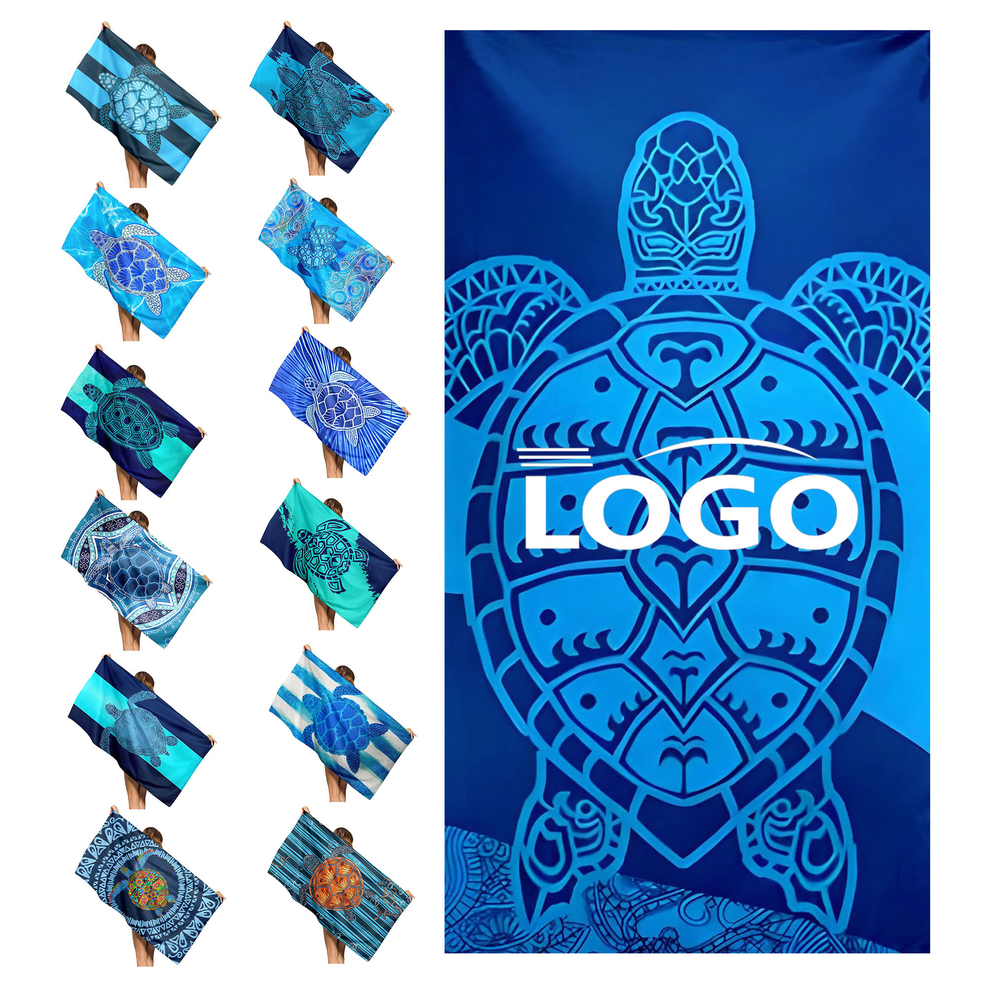 Coastal Beach Towel 1