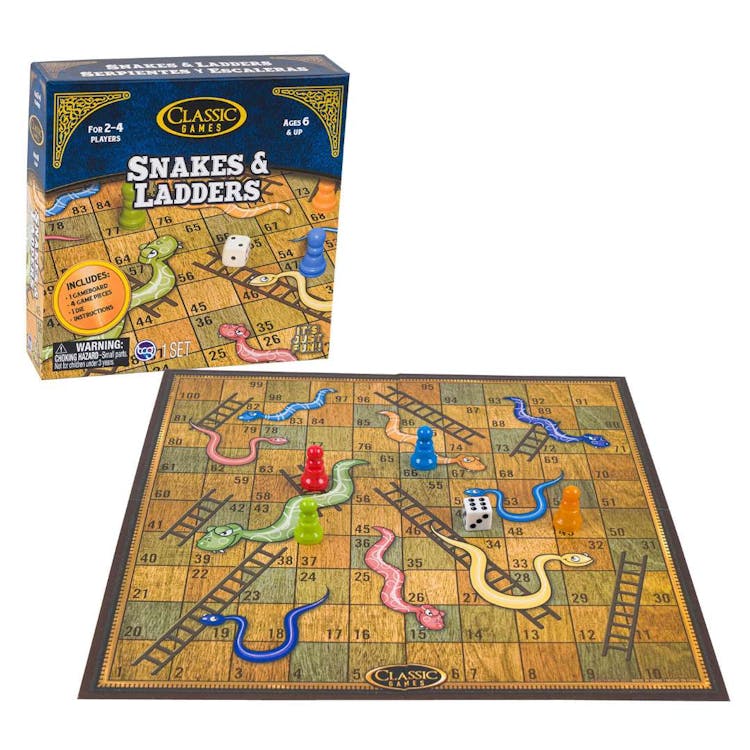 Classic Snakes and Ladders Games 1