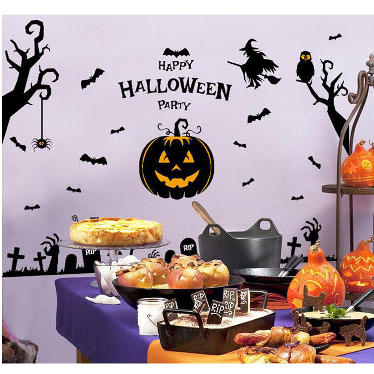 Halloween Pumpkin Wall Stickers 4