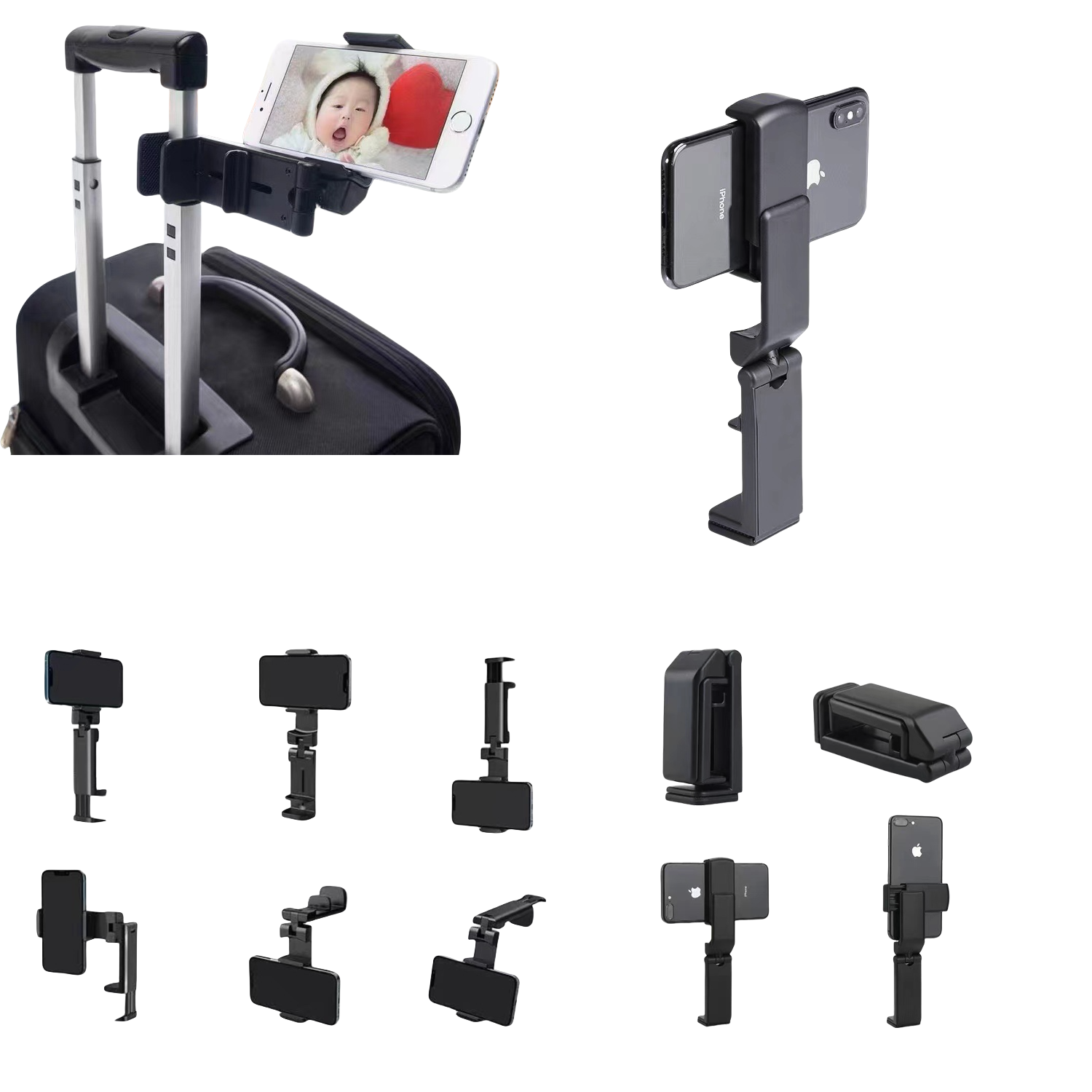 Foldable Travel & Airplane Desktop Smart Phone Stand 2