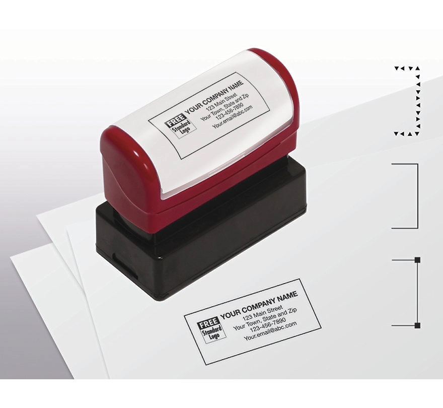Stamp, Name & Address, Medium - Pre-Inked 1