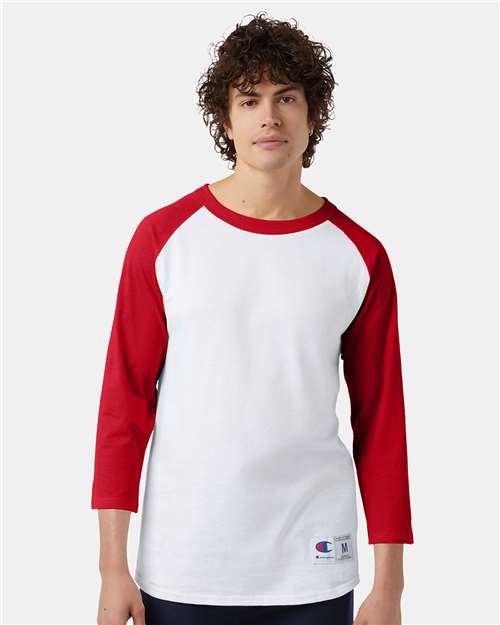 Unisex Raglan Sleeve Baseball T-Shirt - T137 3