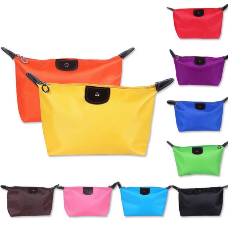 Dumpling Shape Waterproof Portable Cosmetic Bag 5