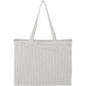 Striped Pacific Recycled Cotton Shopper Tote 26