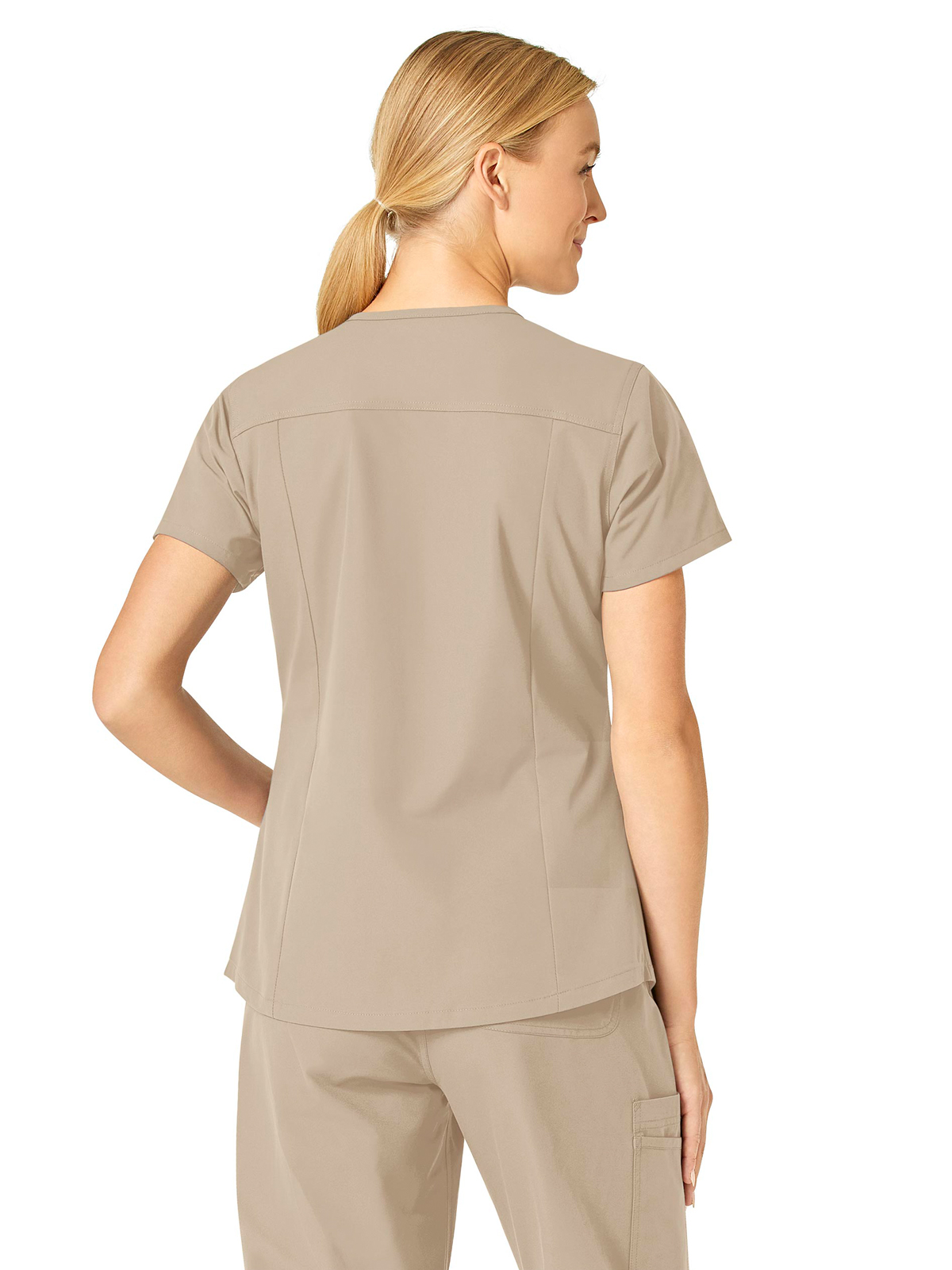 Carhartt Scrubs - Force Essentials - Women's Five-Pocket Modern Fit V-Neck Top 8