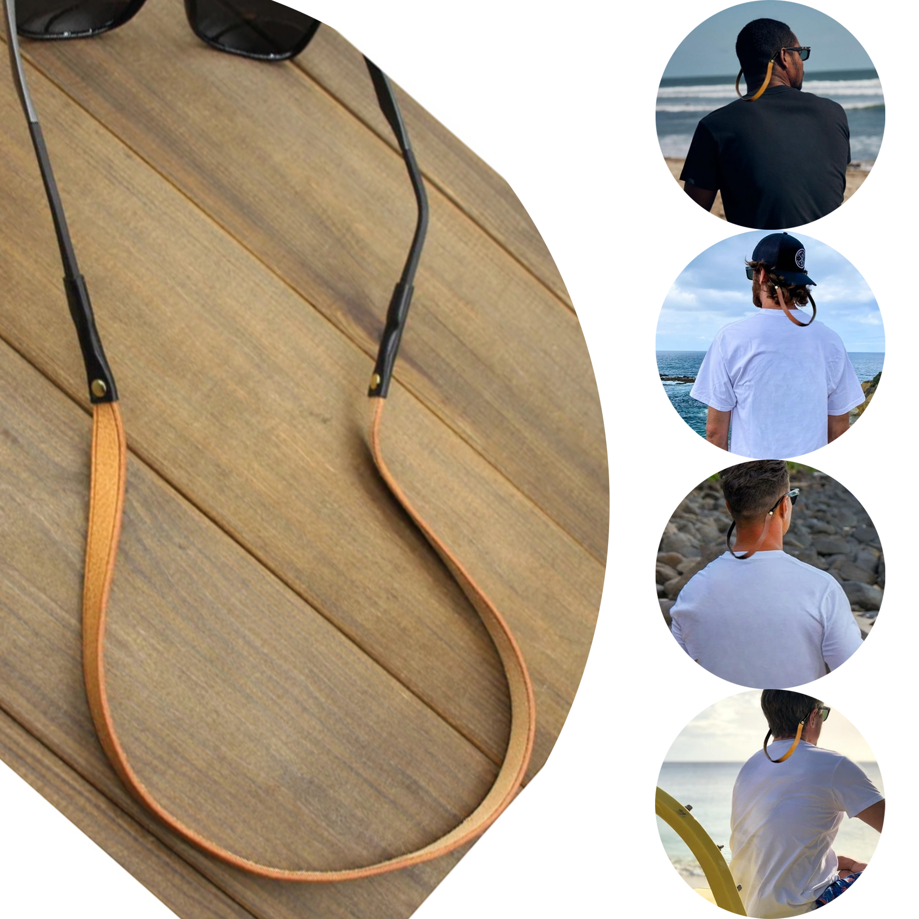 Leather Glasses Strap 2