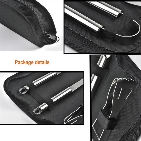 Stainless Steel Grilling Tools 9PCS Set 7
