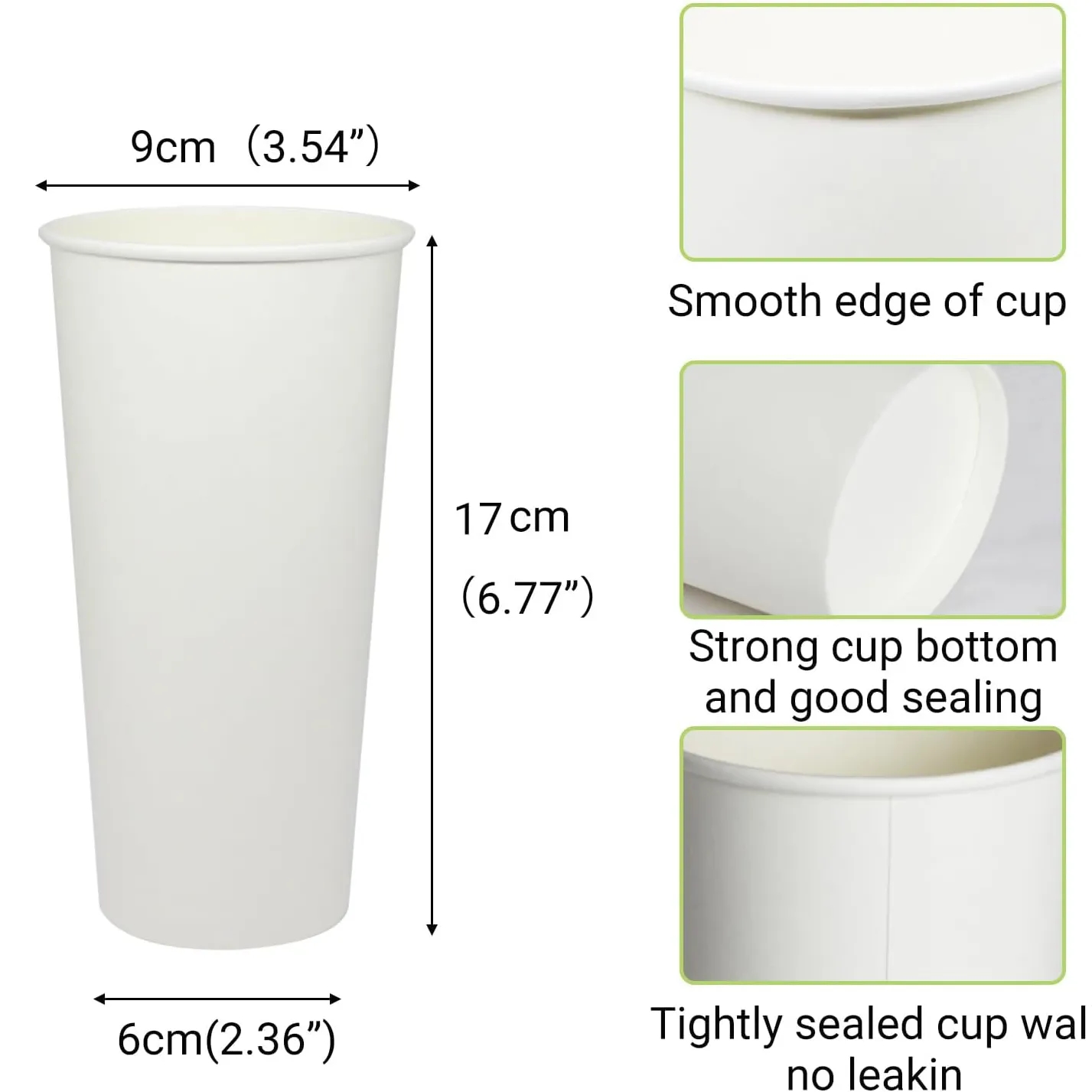 22oz Paper Cold Cup 2
