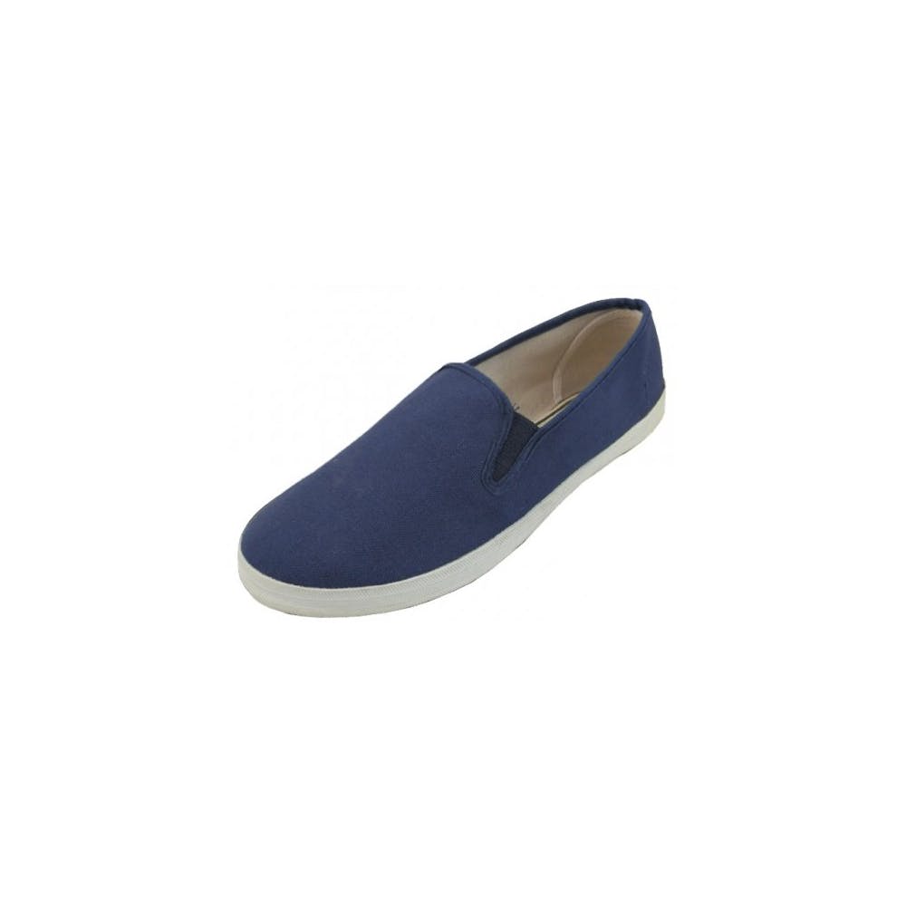 Men's Slip-on Canvas Shoes - Navy Sizes 7-13 2