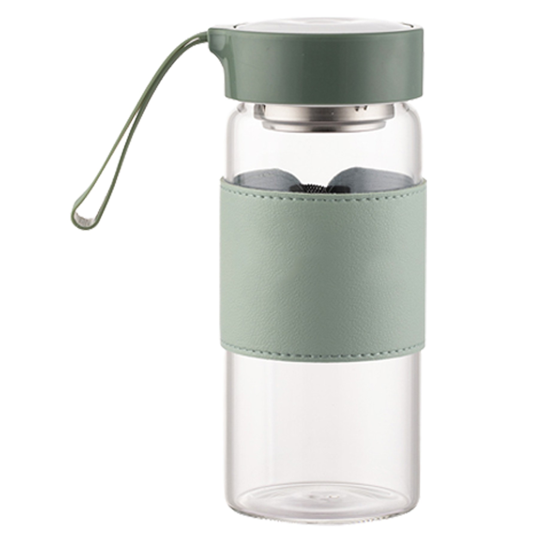 16.2Oz Glass Water Bottle W/Infuser 2