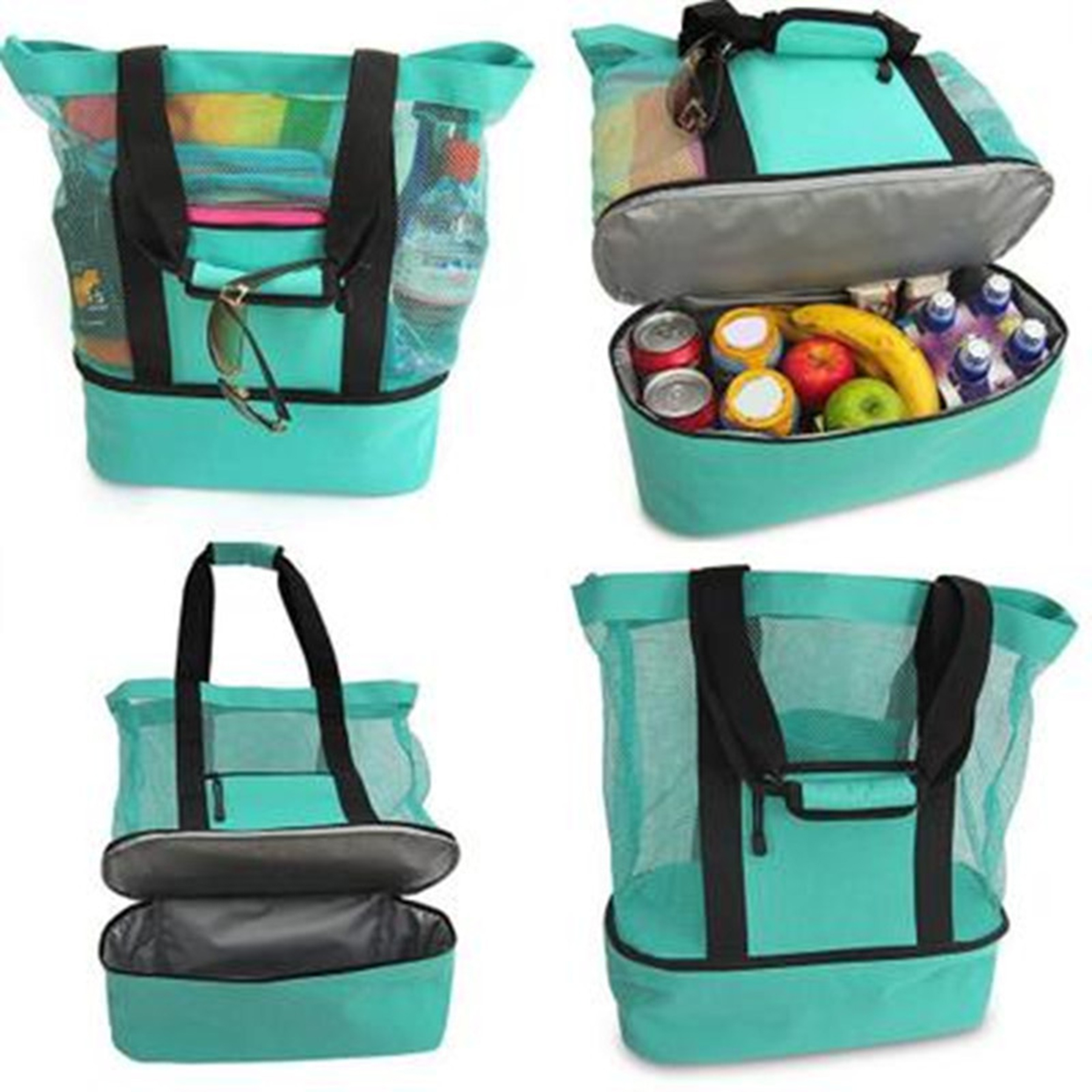 Detachable Insulated Cooler For Picnic Grocery Pool Party 2