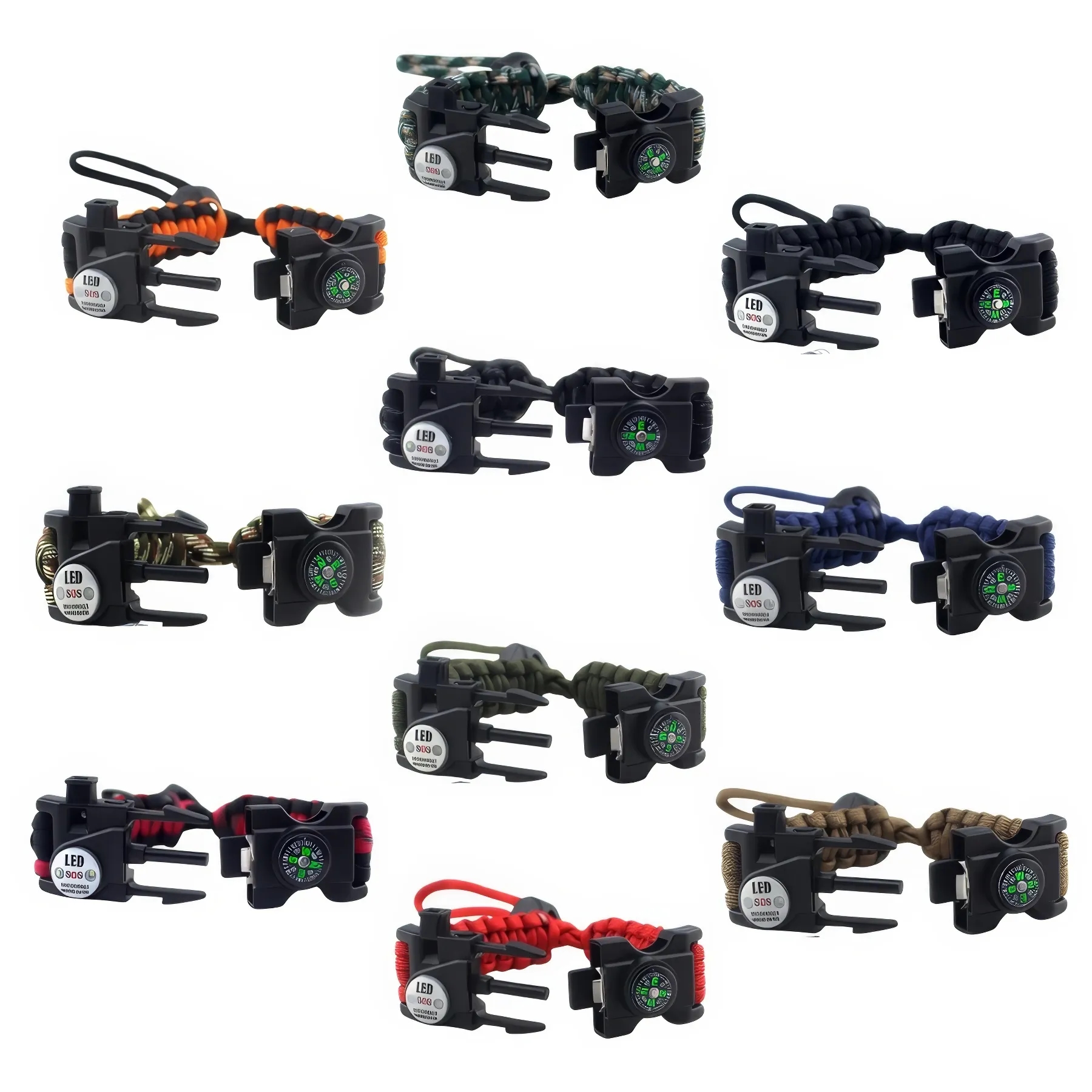 Outdoor Survival Tactical Bracelet 3