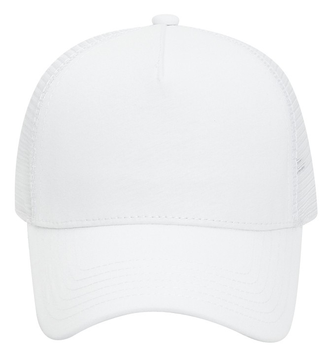 OTTO CAP® 5 Panel Mid Profile Mesh Back Trucker Hat 108