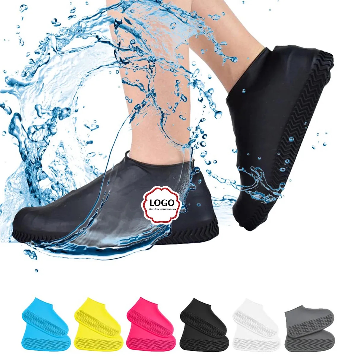 Non-Slip Waterproof Shoe Covers 3