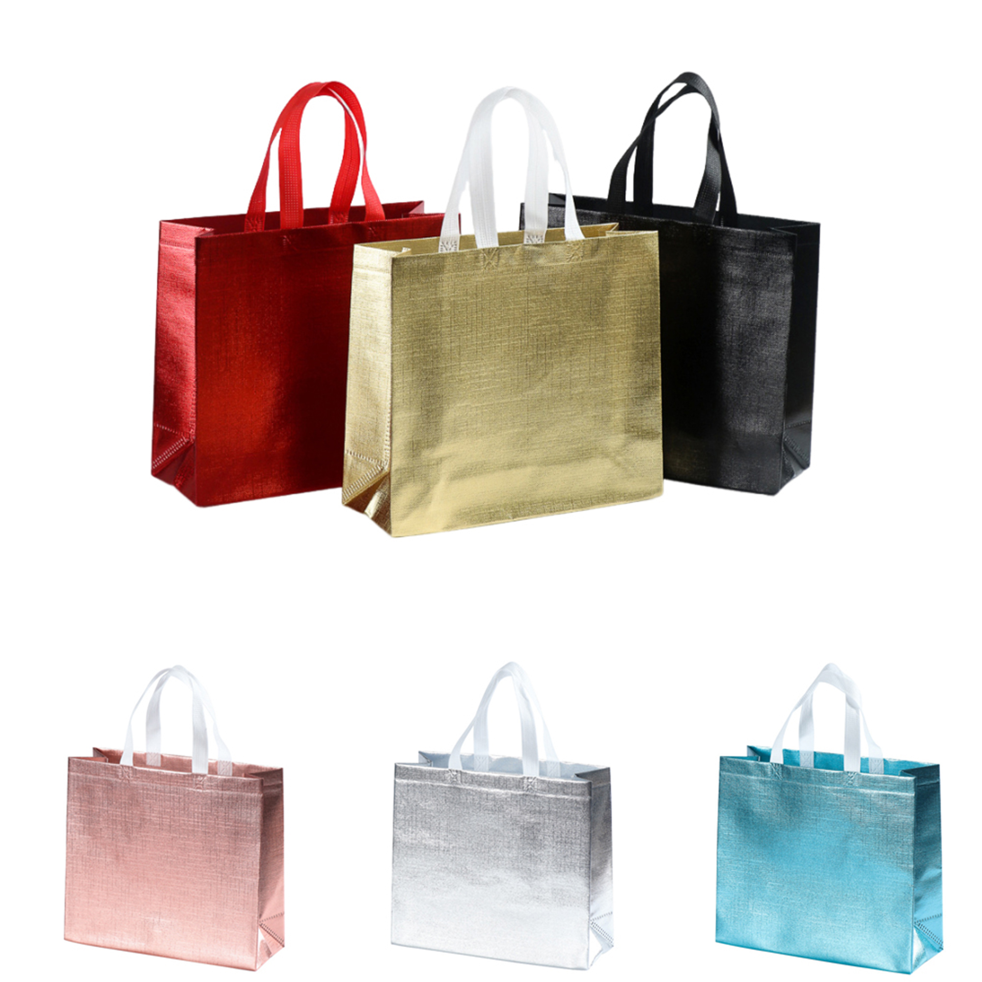 Reusable Glossy Non-Woven Tote Bag 2